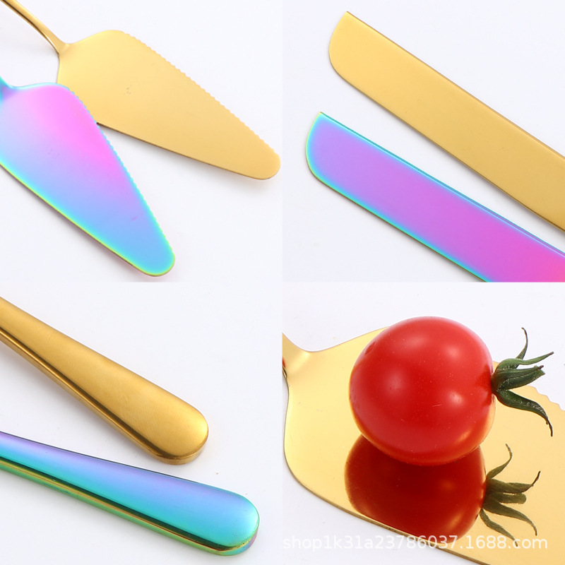 Nordic tableware, stainless steel cake spatula, baking knives, cake cutters, kitchen baking tools, pizza spatula, spatula Application Scenario