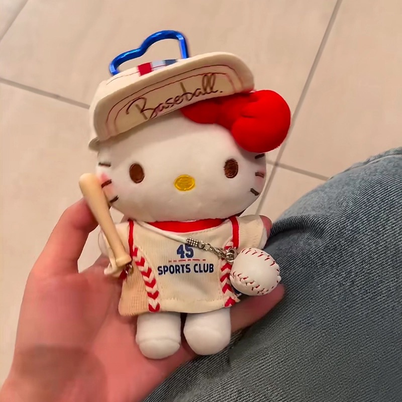 正版经典KT凯蒂猫背包包挂件卡通可爱hellokitty钥匙扣毛绒玩偶女