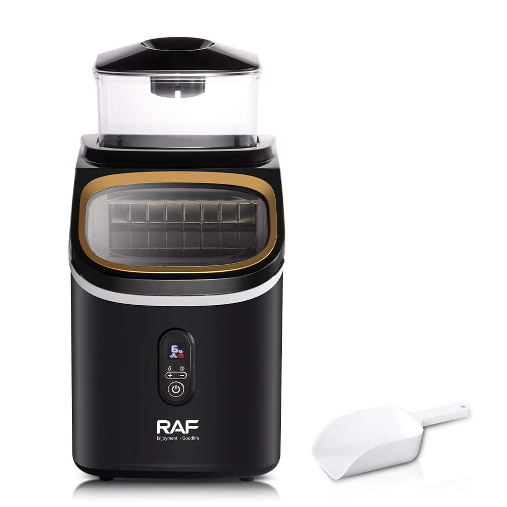 RAF European standard cross-border small ice maker, home visual mini ice maker, automatic bullet ice maker details Picture