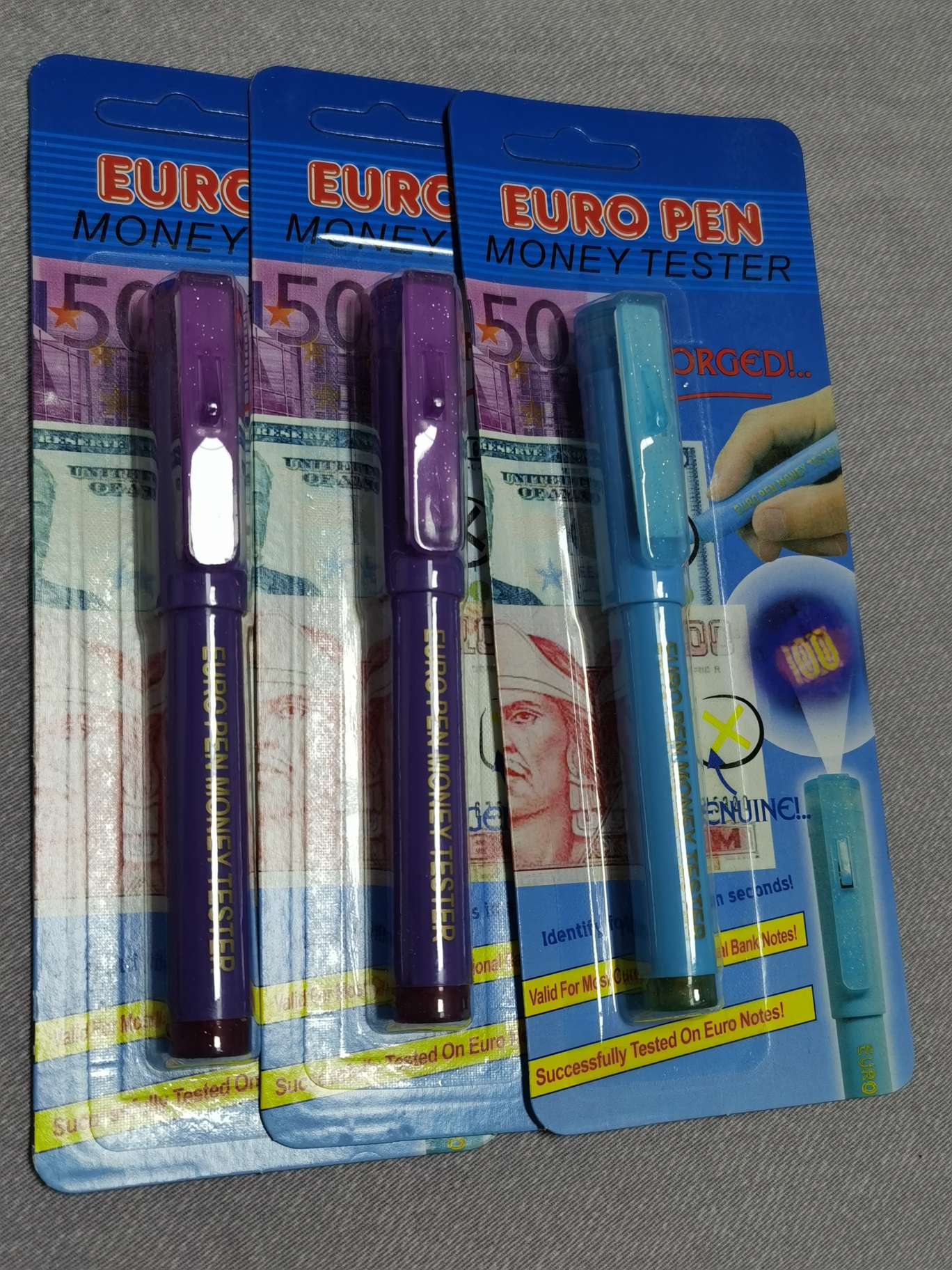 便携式验钞笔神奇验钞笔可验真假货币美金欧元人民币英镑神奇水性验钞笔多功能验钞器辨别真伪笔2288详情9