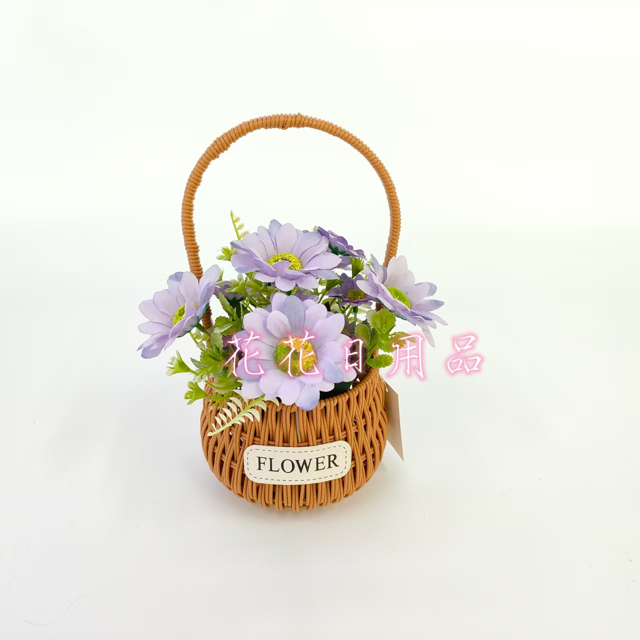 Artificial flowers, fake flowers, bonsai, woven POTS, sunflower ornaments and decorations Item Picture