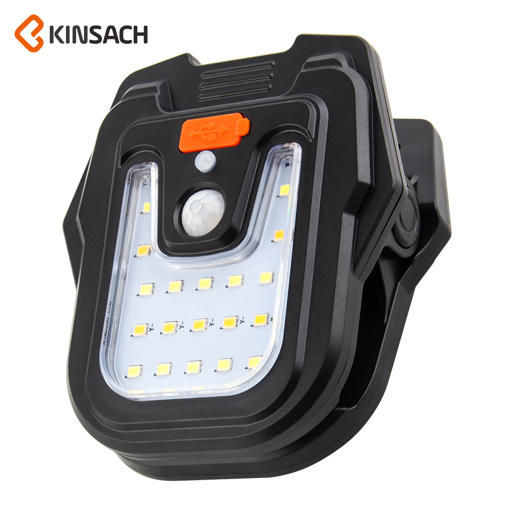 KINSACH星之源太阳能充电 LED 夹子灯