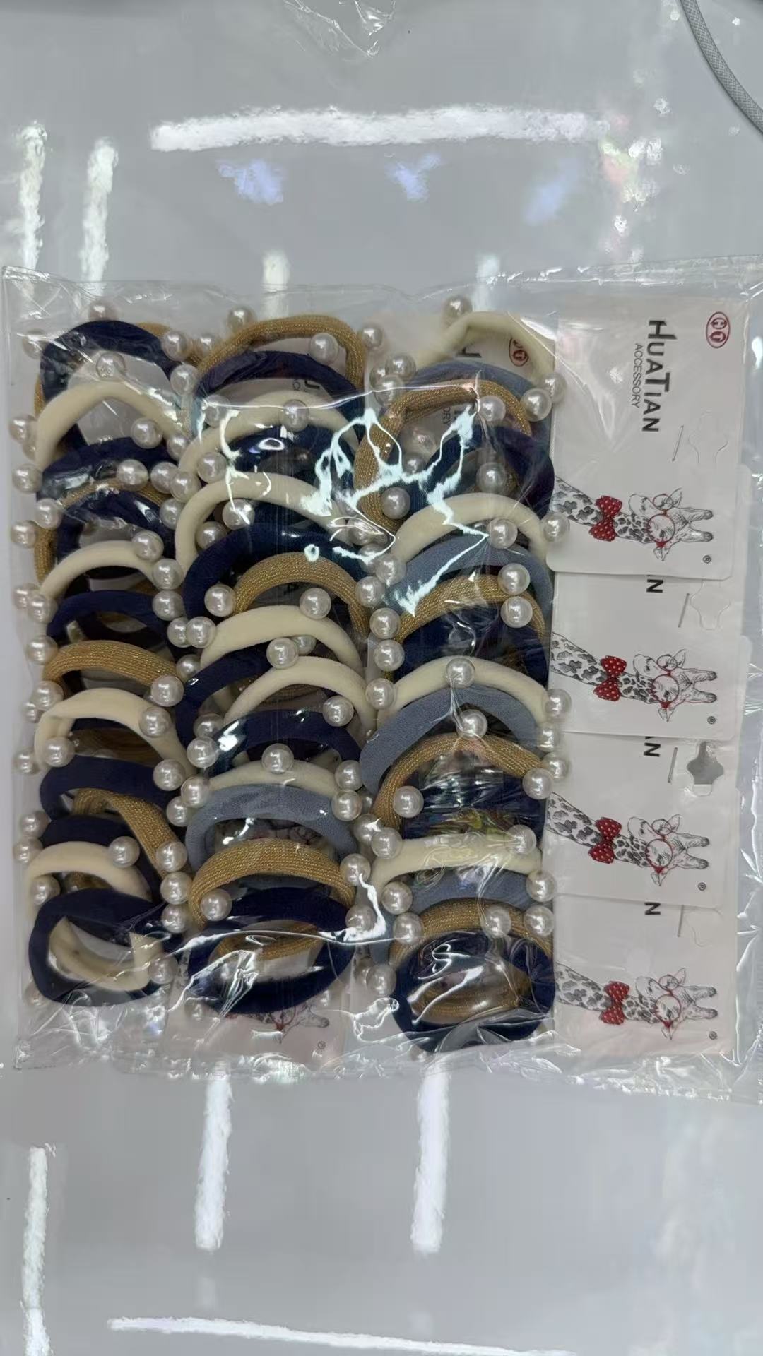 时尚钻球发圈大肠圈头绳发饰品少女韩版发饰头饰发圈配件女款