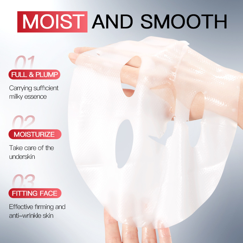 Cross-border export wholesale of SADOER bio-collagen anti-wrinkle Nourishing Mask and Brightening Moisturizing Mask in full English Specification drawing
