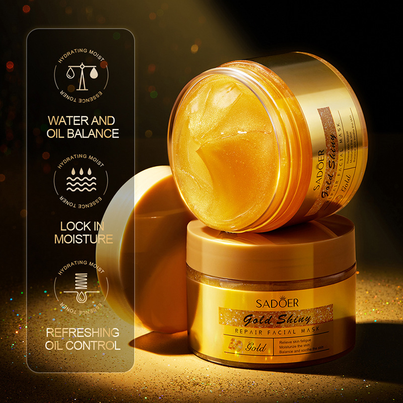Cross-border export wholesale of SADOER Gold Mask for hydrating, moisturizing and rejuvenating skin Application Scenario