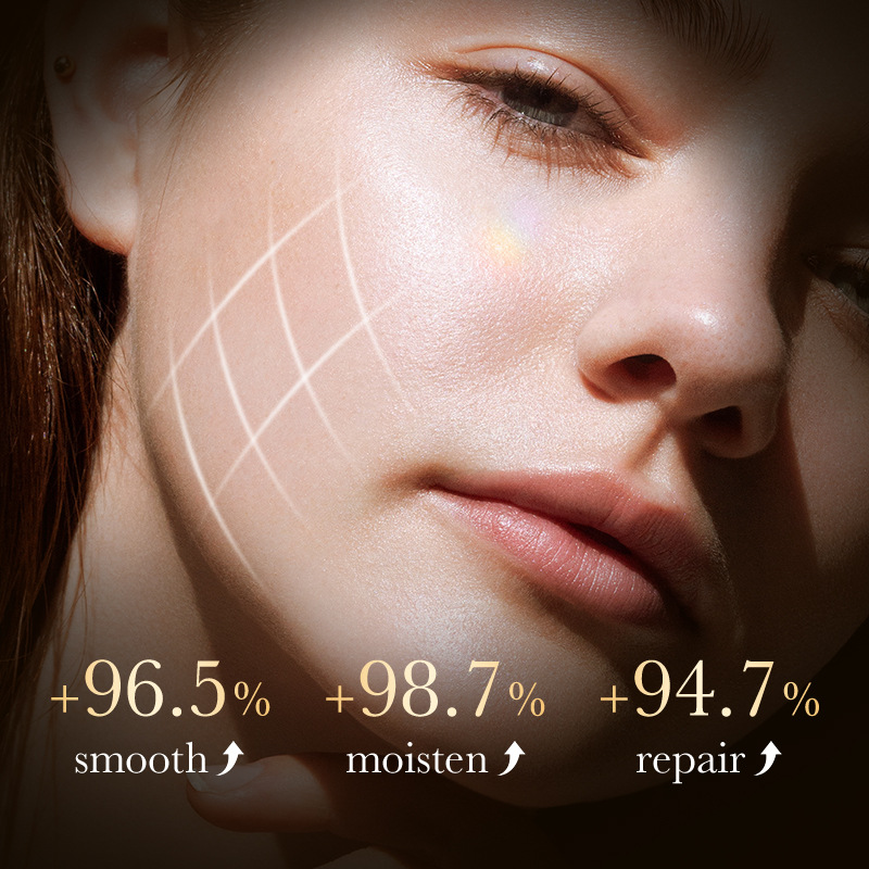 All-english ZOZU24K Gold Hyaluronic Acid Moisturizing and Repairing Essence Moisturizing Serum Cross-border export Wholesale Specification drawing