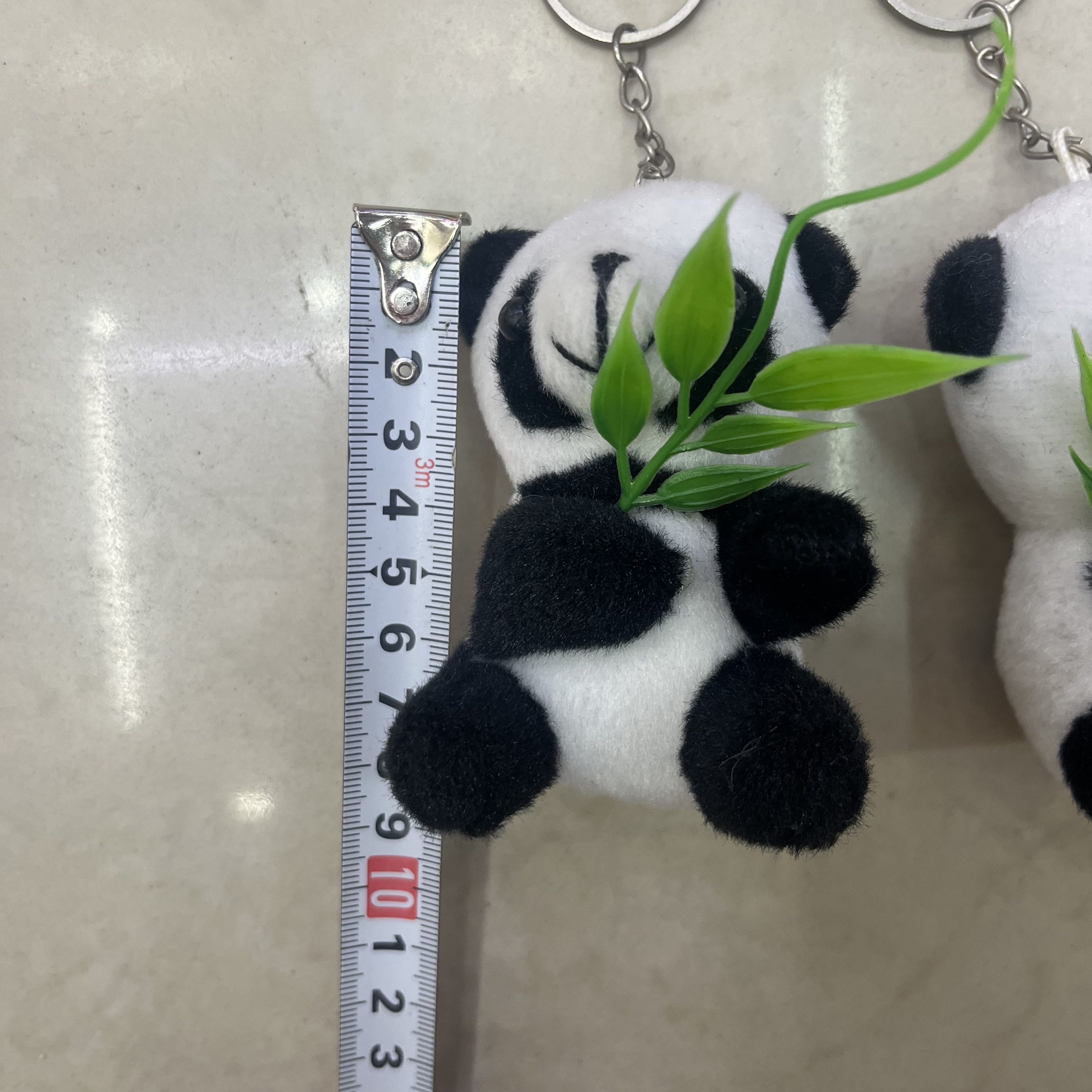 Plush toys, Hong Kong bear hugging bamboo, panda Chengdu souvenir, panda creative doll, cartoon peripheral pendants, plush toy pendants, keychain, cloth doll pendants, cute decorative gifts, claw machine factory direct sales details Picture