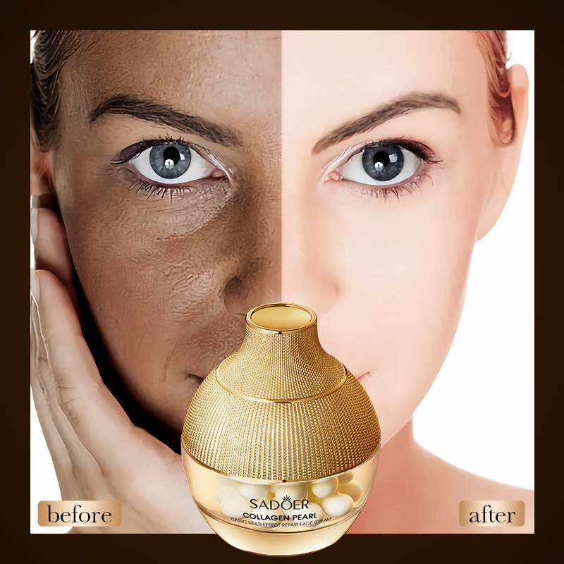 Cross-border wholesale of SADOER's all-English recombinant collagen Pearl Multi-Effect Repair Cream and Moisturizing Cream Item Picture