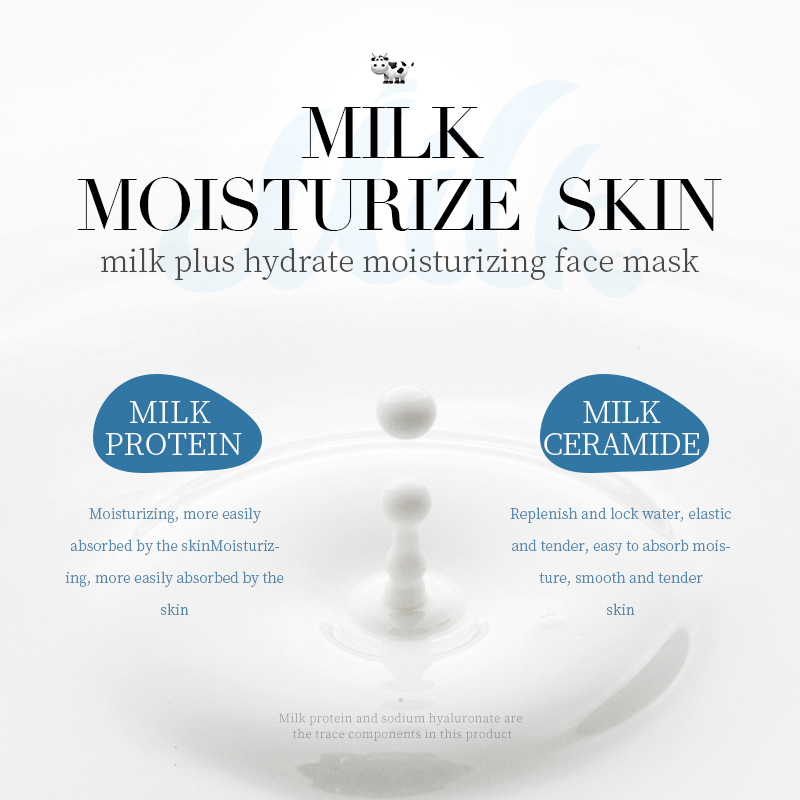 Cross-border export wholesale of SADOER Milk Moisturizing and Hydrating Facial mask Item Picture