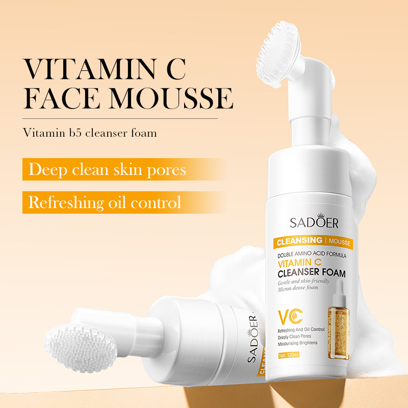 Cross-border wholesale of all-English SADOER VC amino acid facial cleanser details Picture