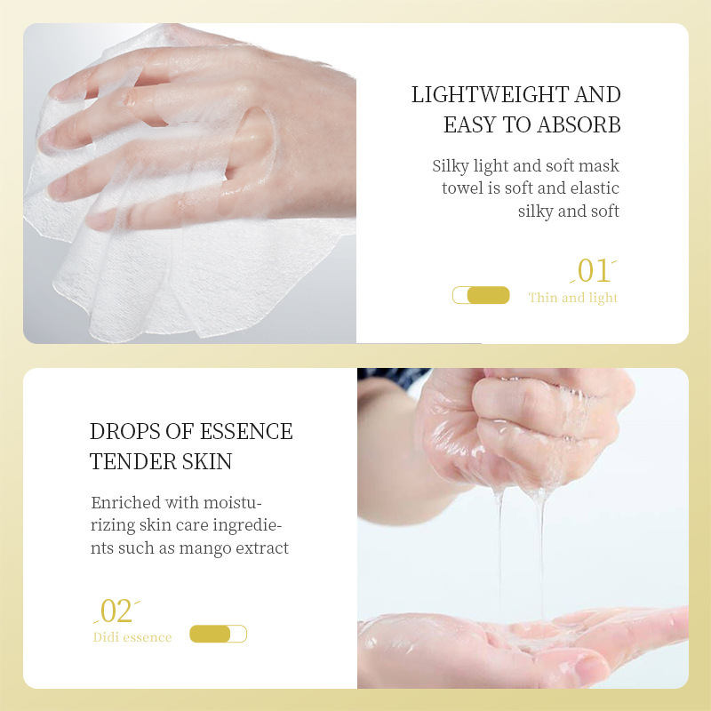 Cross-border export wholesale of SADOER plant-based facial masks for hydrating, rejuvenating, nourishing and moisturizing skin details Picture