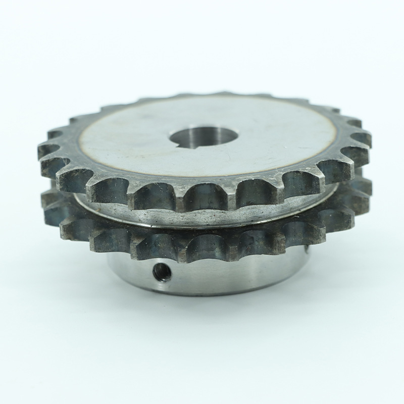 Zhejiang manufacturers supply finished hole double-row sprocket roller shaft processing, lifting electromechanical chain saw, Marine anchor chain wheel Application Scenario
