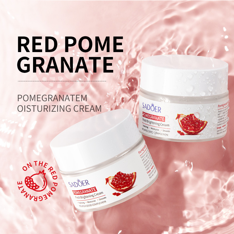 Full English SADOER Pomegranate Revitalizing and Brightening Face Cream, cross-border export wholesale of hydrating and brightening Skin Cream details Picture