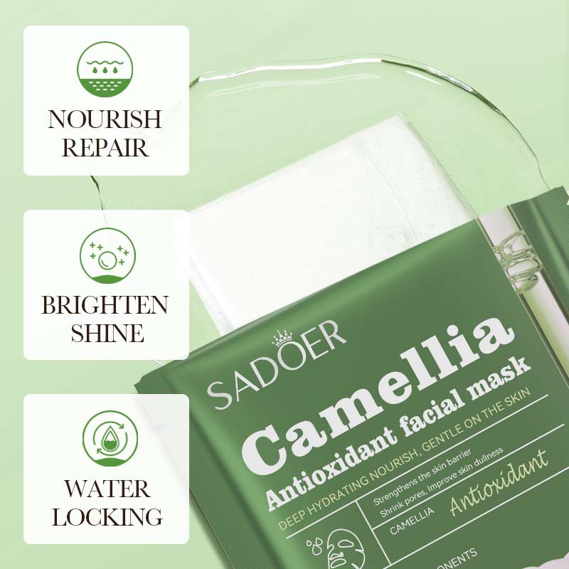 Full English SADOER plant flower and fruit Facial mask, hydrating and whitening mask, cross-border export wholesale details Picture