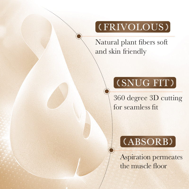 Cross-border wholesale of SADOER rice pureed Whitening and Moisturizing Facial mask Hydrating Facial Mask in English Application Scenario