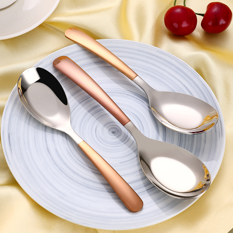 316 stainless steel spoons, household eating spoons, soup spoons, spoon spoons, children's spoons, dessert spoons, main dining spoons, Western spoons Application Scenario