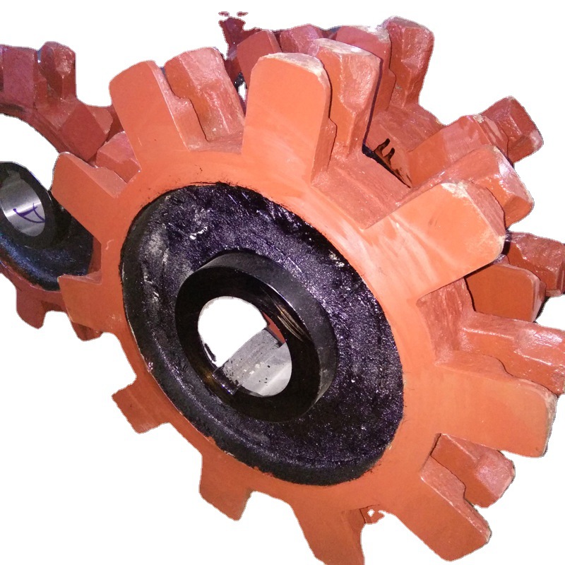 Scraper conveyor sprocket assembly, carbon steel bucket elevator sprocket, double-pitch transmission sprocket for mining Item Picture