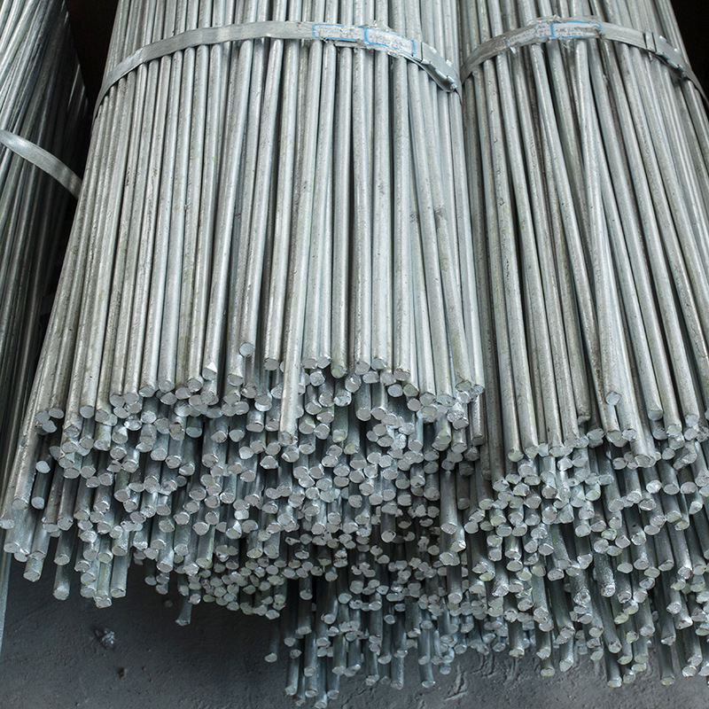 Factory stock of q235b hot-dip galvanized round steel solid round bars, retail of fixed lengths, wholesale of bright high-zinc coating bar profiles Application Scenario