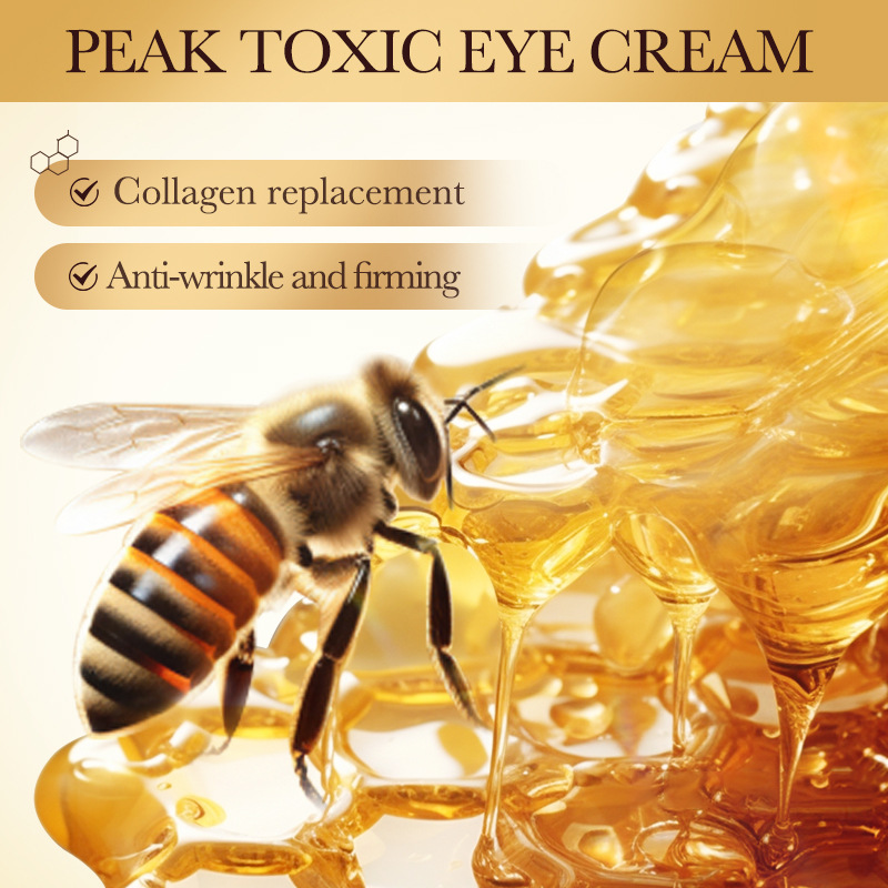 SADOER Bee Venom Anti-wrinkle and Firming Eye Cream, Hydrating and improving dryness, cross-border export wholesale Specification drawing