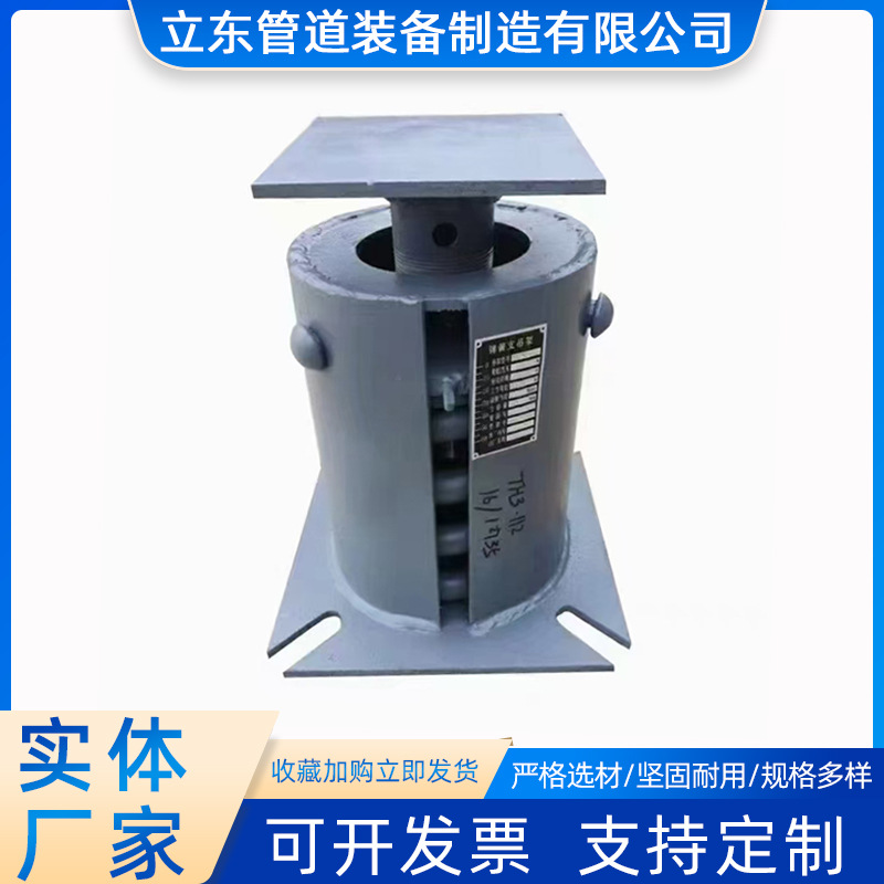Spring support and hanger T2T4, setting spring support TDVS, variable spring support and hanger, constant force disc spring support and hanger full figure