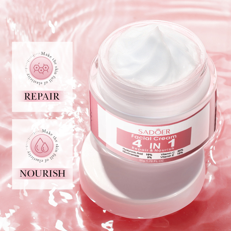 Cross-border export wholesale of SADOER Four-in-one Firming, Filling and highly moisturizing Cream for nourishing and rejuvenating skin details Picture