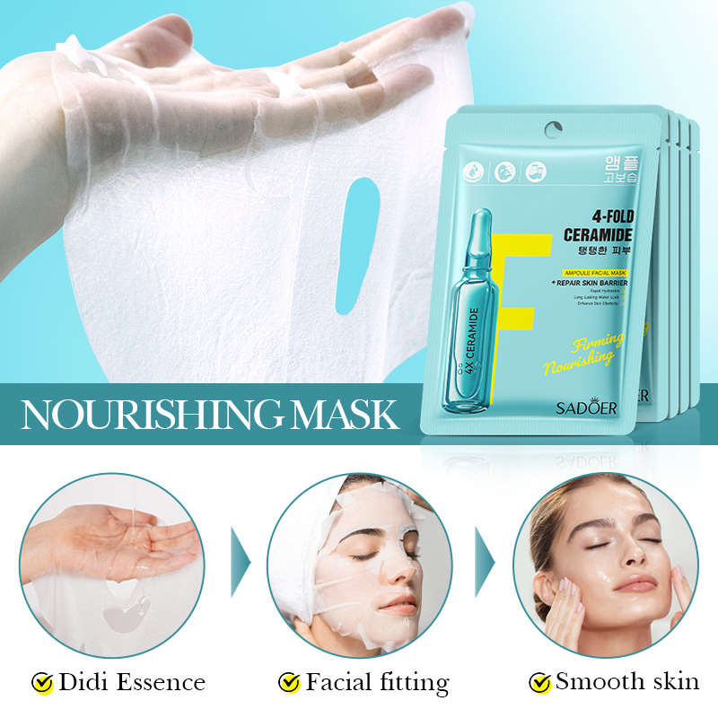 Cross-border export wholesale of all-English SADOER4 ceramide Firming and Nourishing Mask and Moisturizing mask Application Scenario