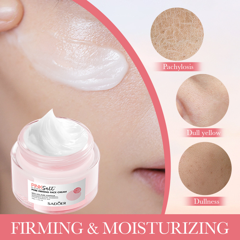 Cross-border export wholesale of SADOER Himalayan Powder Salt Pore Moisturizing Cream and hydrating Beauty Cream in English Specification drawing