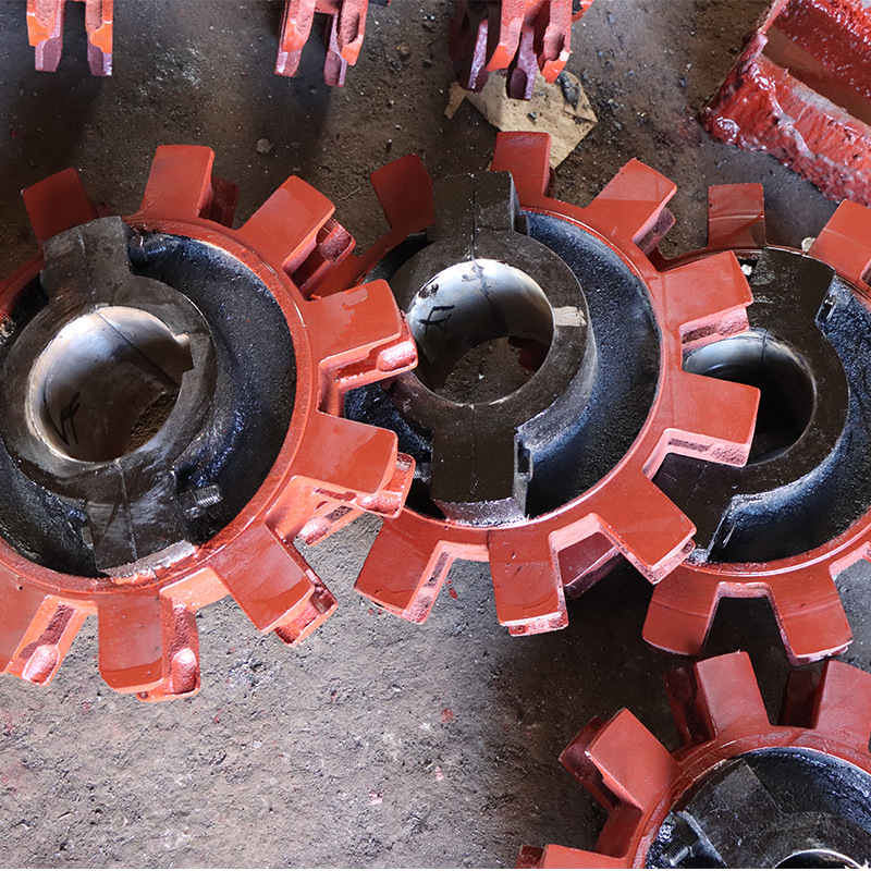 Bucket elevator sprocket assembly in stock: head wheel, tail wheel, head shaft, tail shaft, bucket elevator sprocket details Picture
