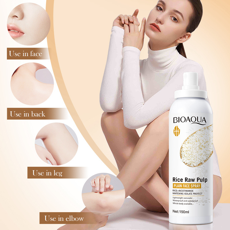 All-english BIOAOUA Rice Original Pulp Nicotinamide Whitening and Natural Beauty Spray Cross-border Export wholesale Item Picture