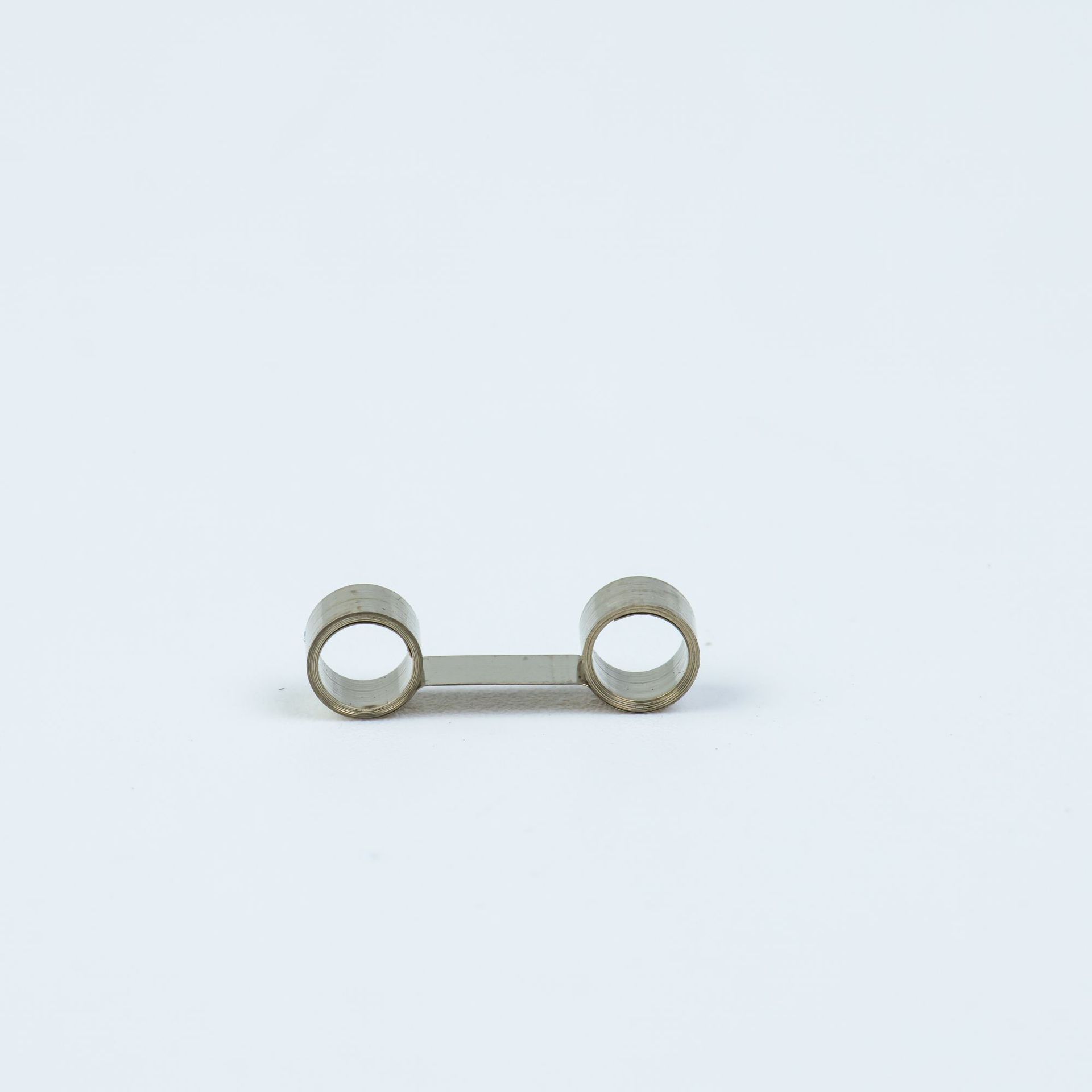 Manufacturer's stainless steel constant force spring TS5 carbon brush spring double-eye spring non-standard special-shaped parts can be customized according to your drawings details Picture