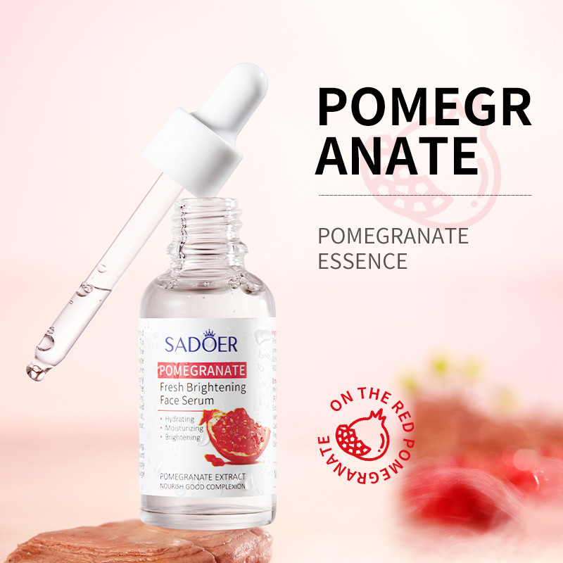 Full English SADOER Pomegranate Revitalizing and Beautifying Essence, Hydrating and Delicate Skin Nourishing Essence, cross-border export wholesale details Picture
