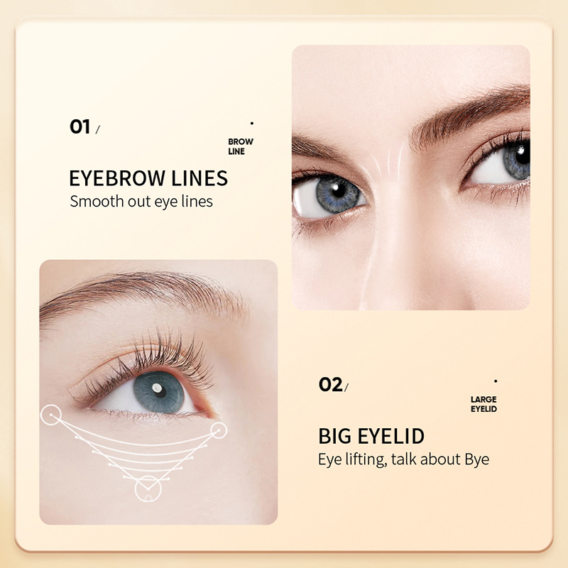 Cross-border export wholesale of SADOER Golden Butterfly Eye mask Hydrating and Nourishing Eye Mask Sheets in full English Application Scenario