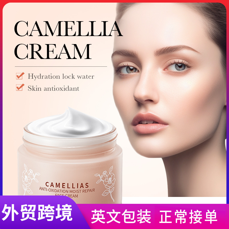 BIOAOUA Camellia Antioxidant Moisturizing Cream and Hydrating Beauty Cream Cross-border export wholesale full figure