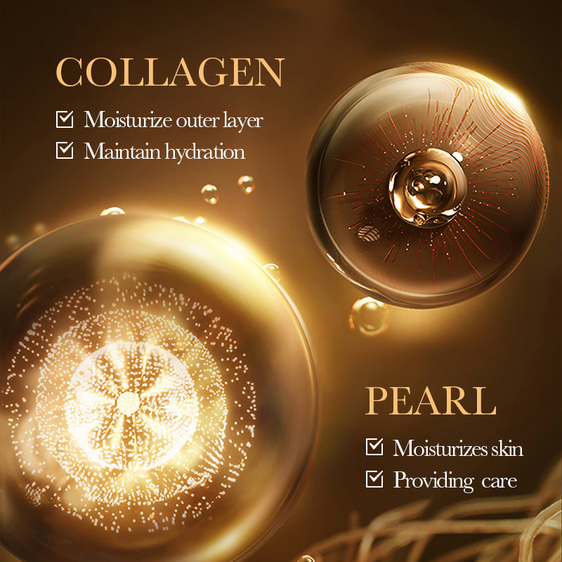 Cross-border wholesale of SADOER's all-English recombinant collagen Pearl Multi-Effect Repair Cream and Moisturizing Cream Specification drawing