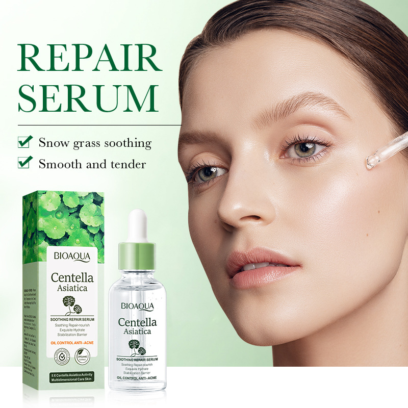 All-english BIOAOUA Centella asiatica skincare Set, a six-piece set for cleansing, Moisturizing and hydrating, cross-border export wholesale Application Scenario