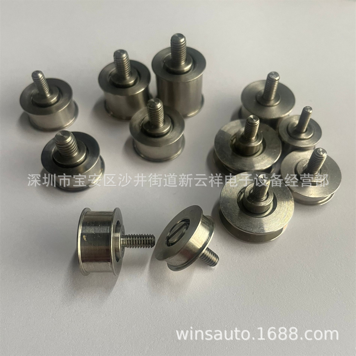 SMT docking station pulley, SMT pulley, flat pulley, flat belt idler pulley, base belt pulley Specification drawing