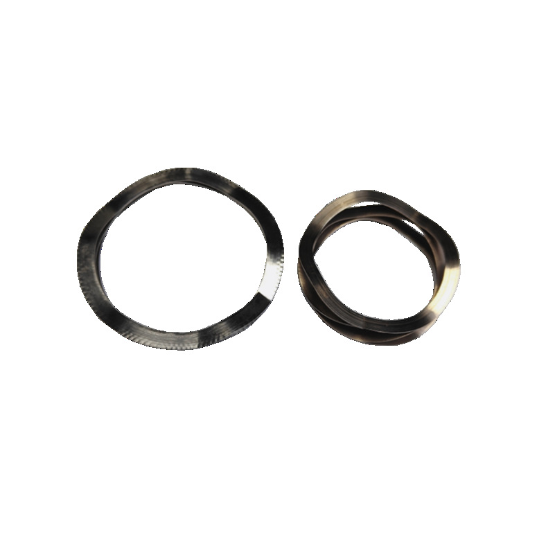 Wave springs, high-temperature resistant and corrosion-resistant, single-layer tower springs, multi-layer wave springs, flat-end top-facing wave springs details Picture