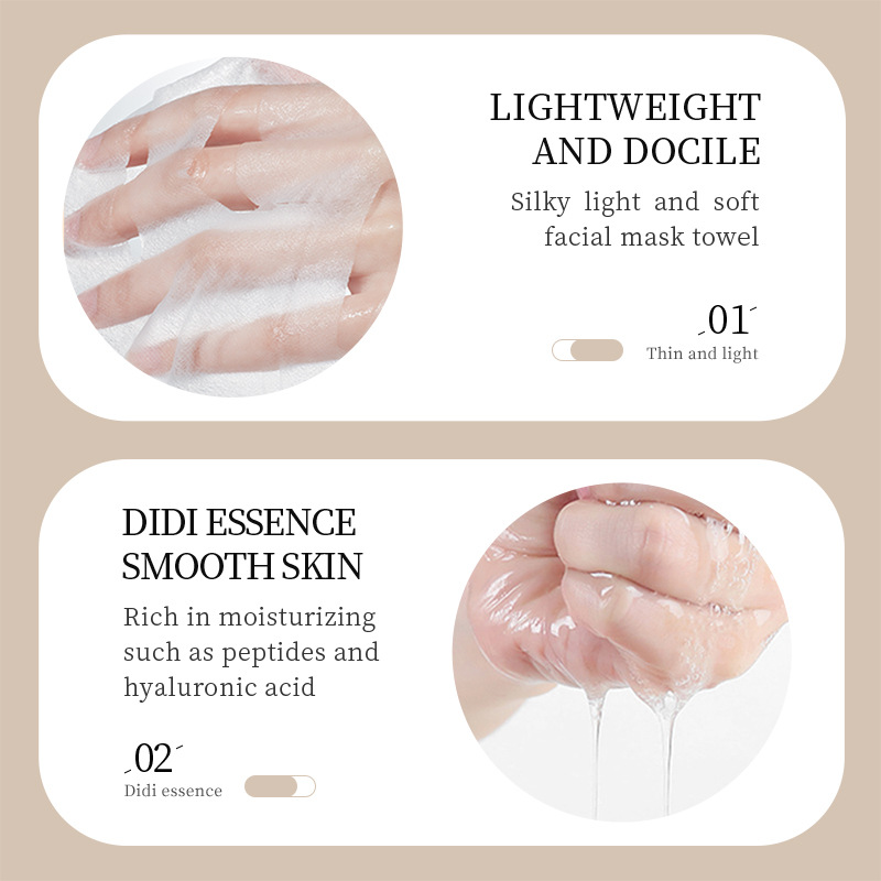 Cross-border export wholesale of SADOER black bean Cherry Blossom Uric acid-breaking Facial mask Moisturizing Mask Item Picture