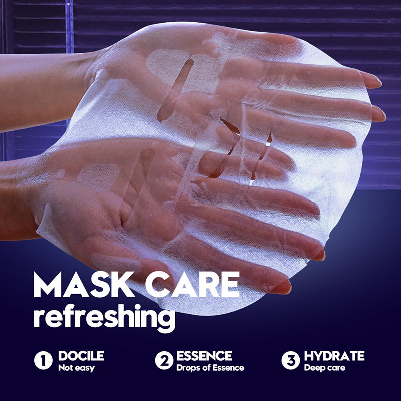 All-english SADOER Cool and stylish men's oil-control Mask, Hydrating, Moisturizing, refreshing and brightening Men's mask Cross-border wholesale Item Picture