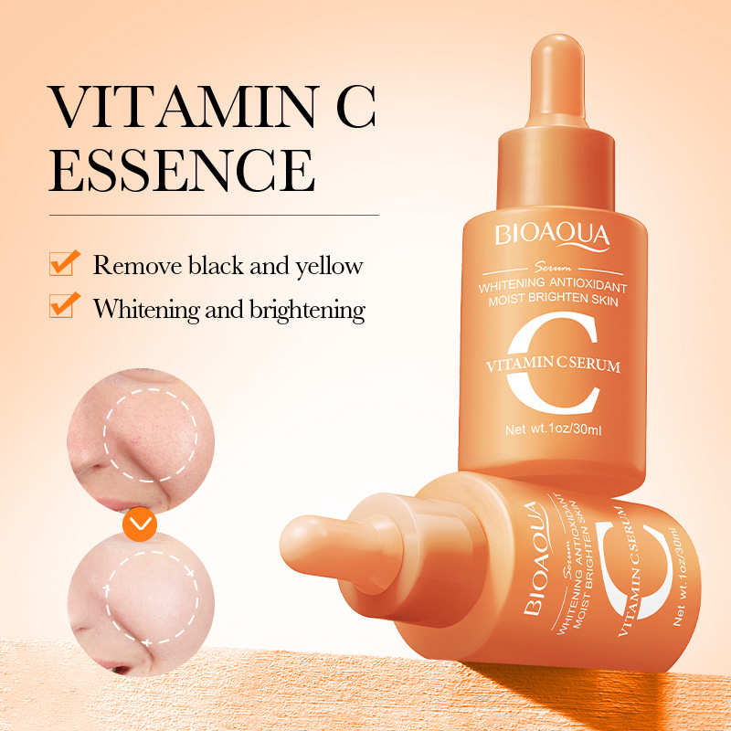 Full English BIOAQUA Vitamin C Whitening and Antioxidant skin care product set, face cream and eye cream, cross-border export wholesale Application Scenario