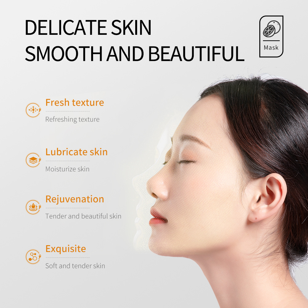 Cross-border export wholesale of SADOER Vitamin C Facial mask for hydrating and moisturizing Item Picture