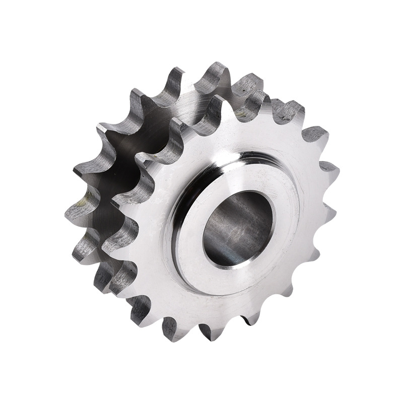 Non-standard gear grinding, gear processing, sprocket, hard-toothed surface gear, industrial single and double row stainless steel gear sprocket Item Picture