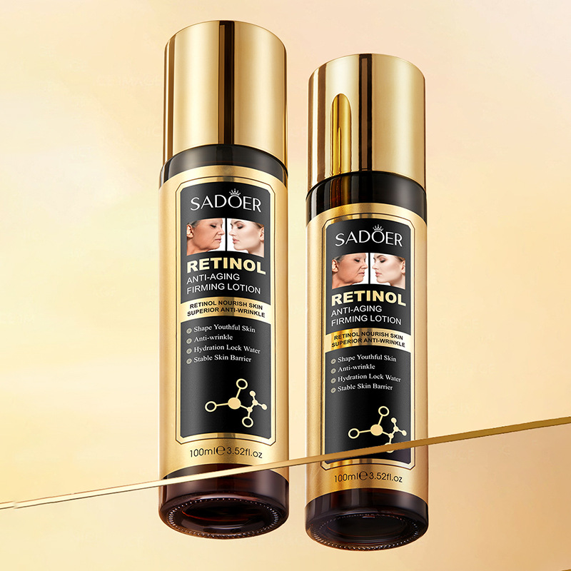 Cross-border export wholesale of SADOER Retinol Anti-wrinkle Firming Lotion and Moisturizing Skin Lotion in full English Item Picture