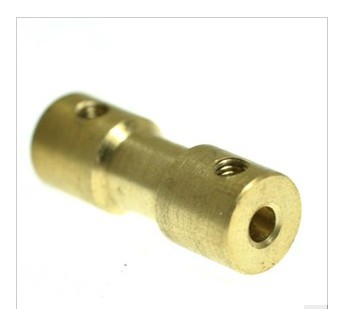 High-quality couplings for ship and vehicle models, motor connection parts, rigid couplings for various hole diameters full figure