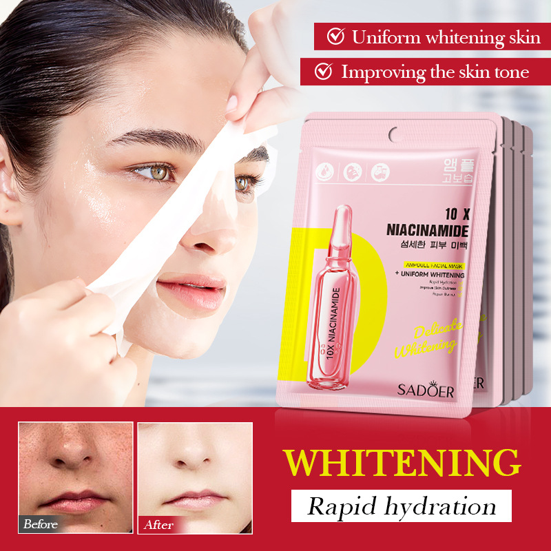 Cross-border wholesale of SADOER8 hyaluronic acid Moisturizing and hydrating Facial mask in English Specification drawing