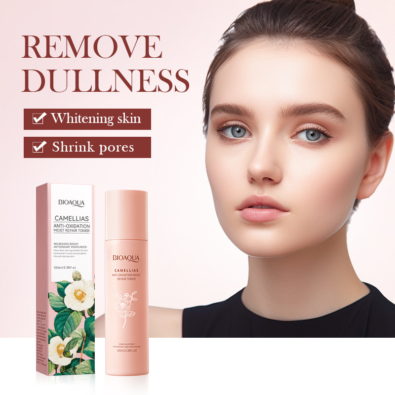 BIOAOUA Camellia Antioxidant Moisturizing Toner and Hydrating Lotion Cross-border export wholesale details Picture