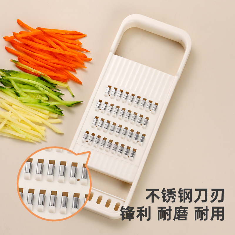 New cartoon grater, kitchen multi-functional radish grater, household vegetable slicer, grater for grilling potatoes and grilling Application Scenario