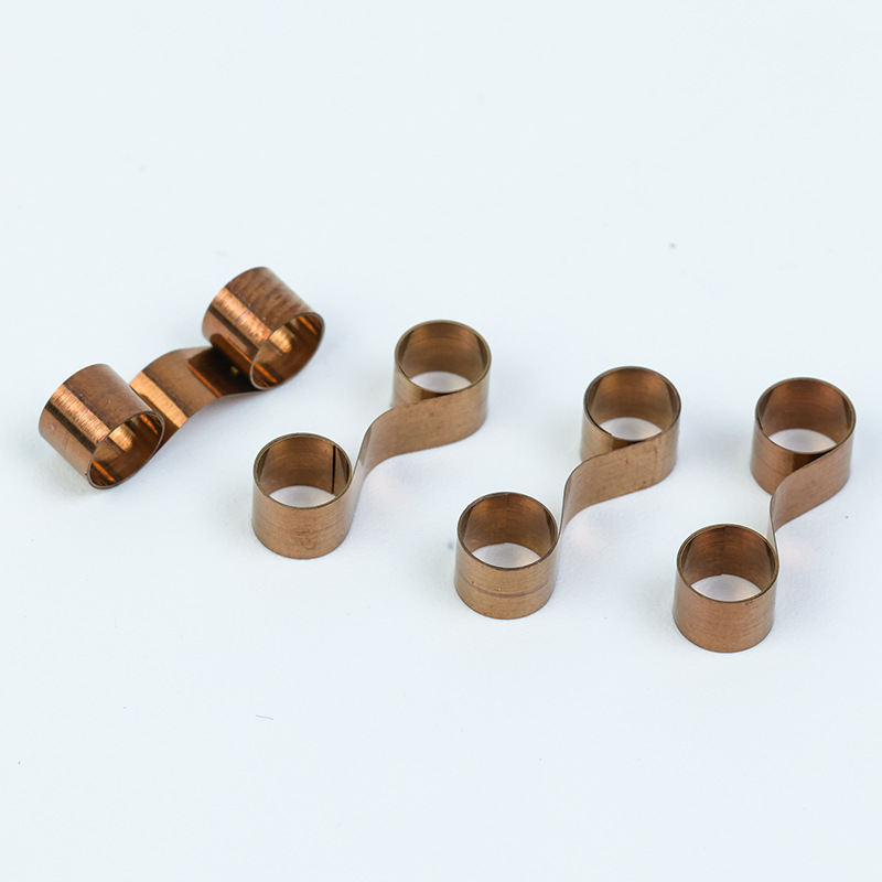 The manufacturer supplies non-standard and customizable TS6 carbon brush springs for motor stainless steel constant force springs Specification drawing