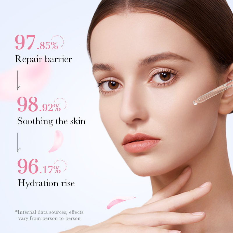 Cross-border export wholesale of SADOER Sakura Collagen Moisturizing and Hydrating Essence in full English Application Scenario