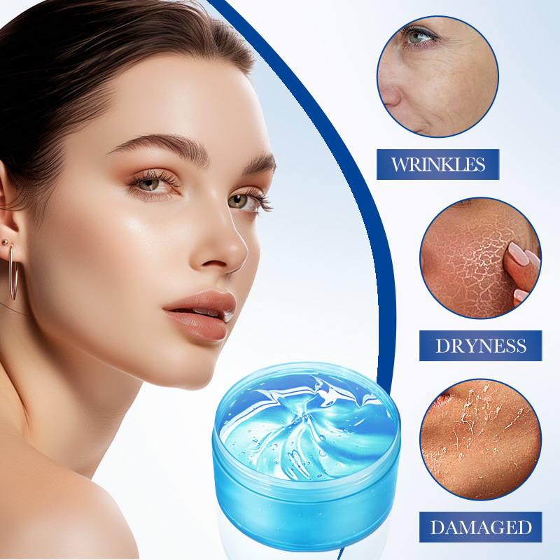 FAYANKOU Collagen Anti-wrinkle Repair Moisturizing Aloe Vera Gel Cross-border Export Wholesale Specification drawing